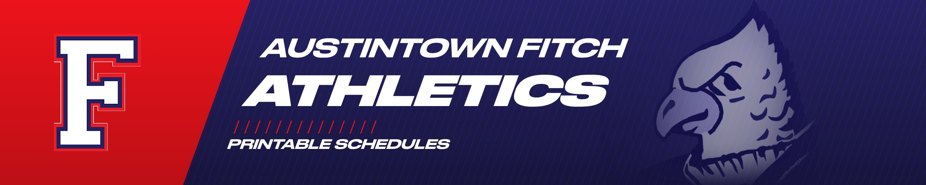 Header Fitch Printable Schedules